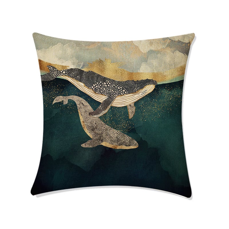 Deep Sea World Pillow Case Style 4