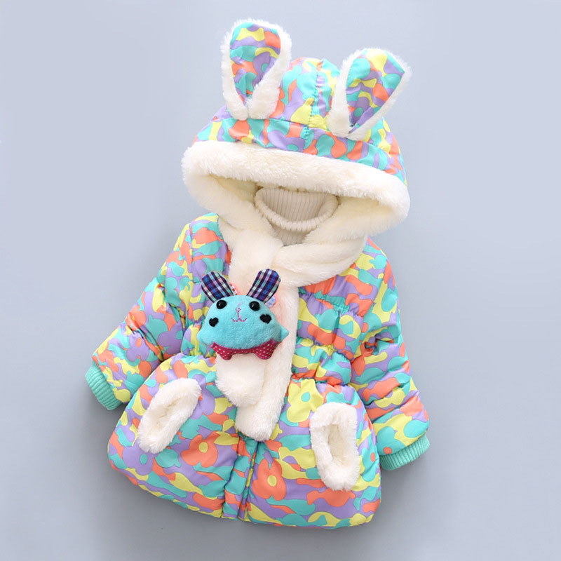 Adorable Rabbit Ears Coat