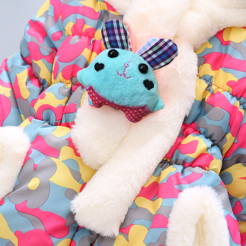 Fleece Padded Coat for Infants