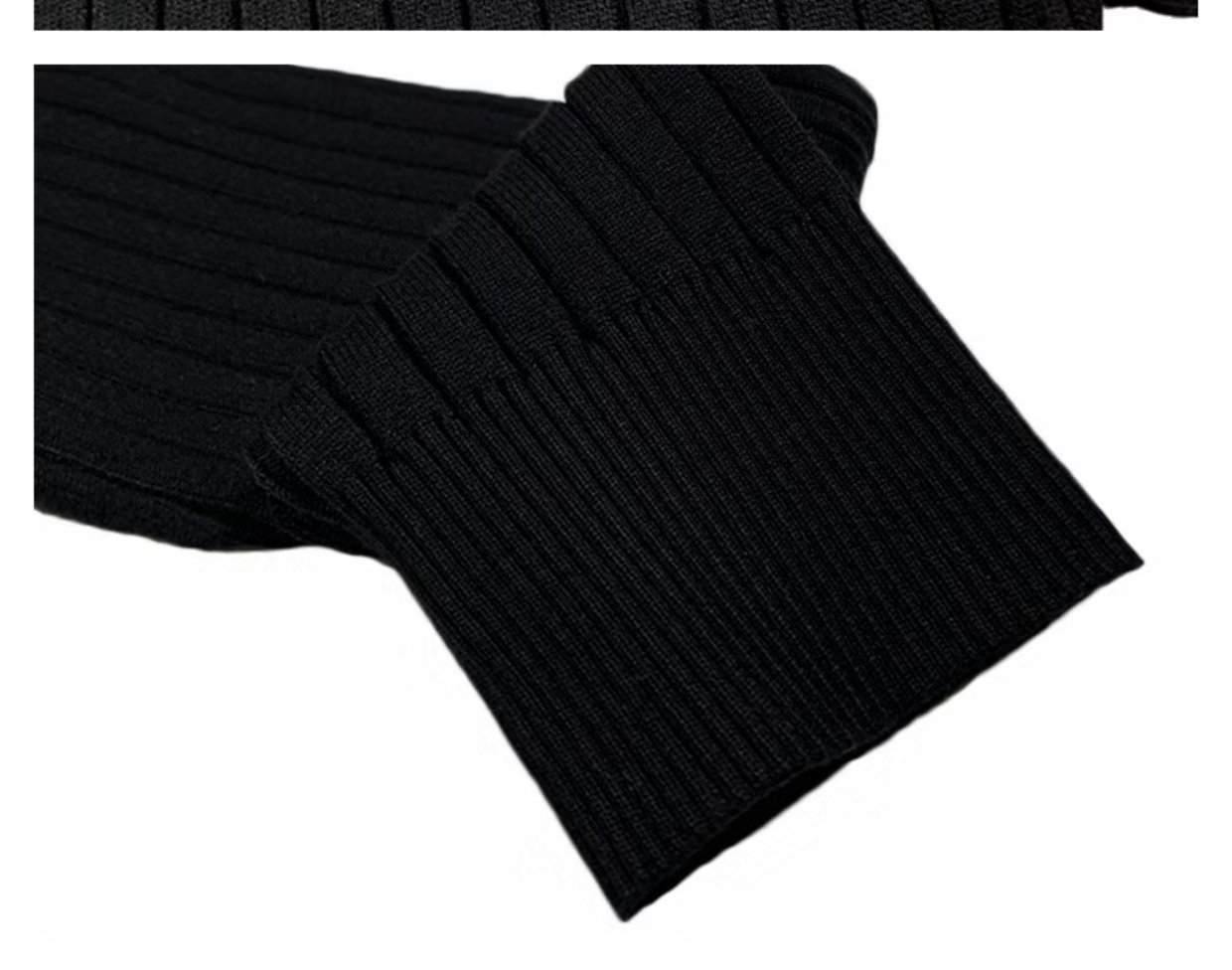 Autumn Polo Lapel Sweater Image 2