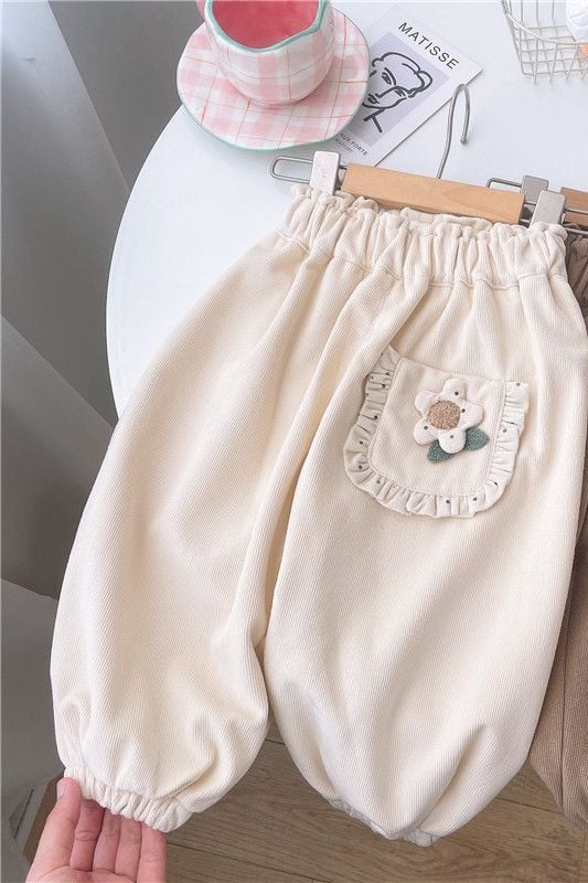 Fashion Individual Casual Sweatpants - Coffee Color Style