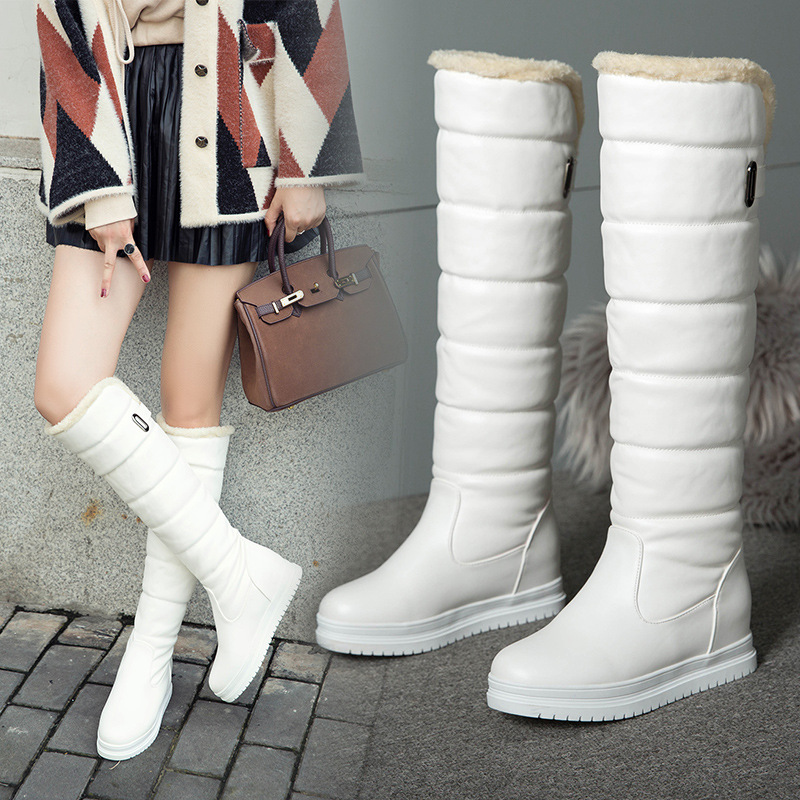 Casual Leather Boots - Close Up
