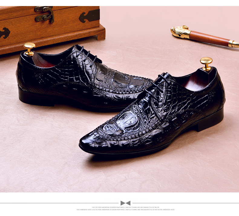 Men's Dress Shoes Front View