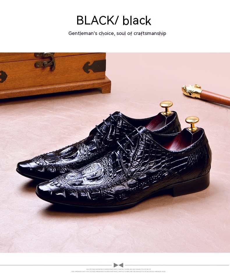 Men's Dress Shoes Wine Red