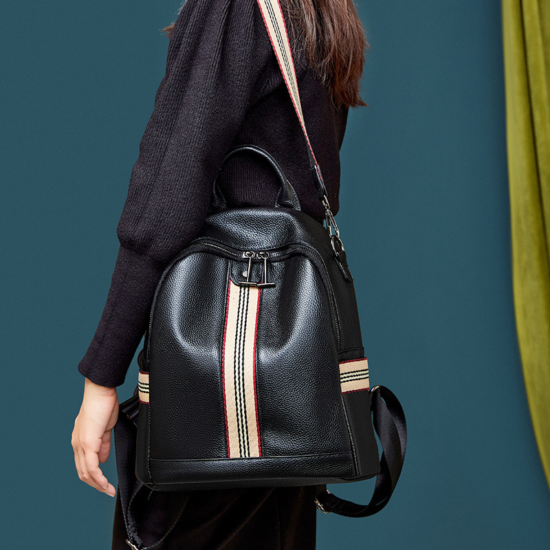 Genuine Leather Backpack 2