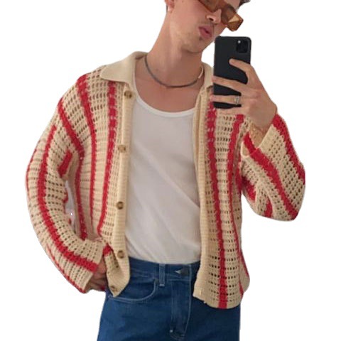Men's Coat All-matching Sweater Image 7