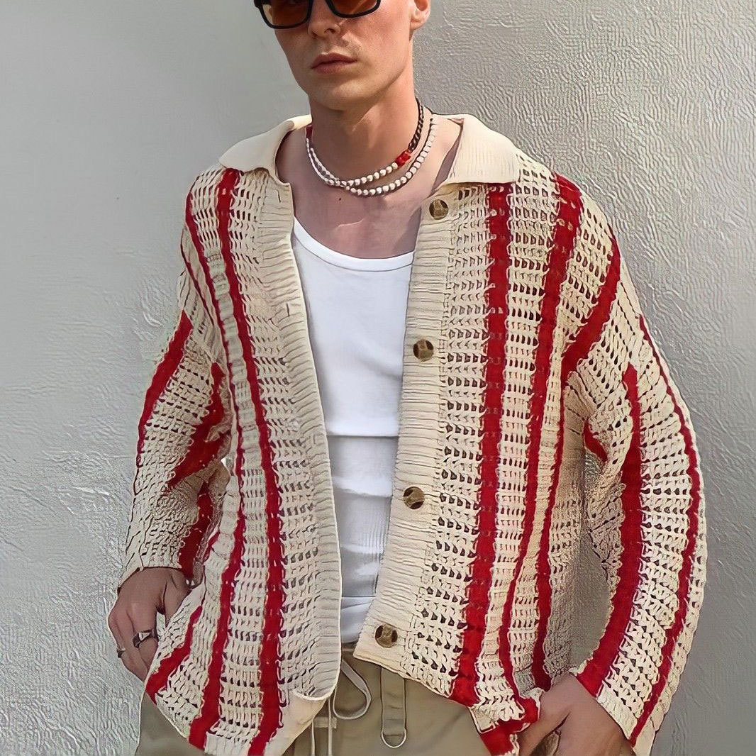 Men's Coat All-matching Sweater Image 6
