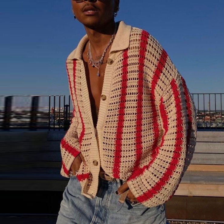 Men's Coat All-matching Sweater Image 2