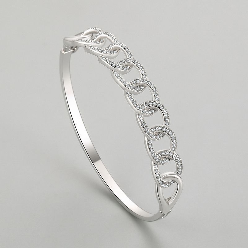 S925 Silver Necklace Bar Bracelet Image 2
