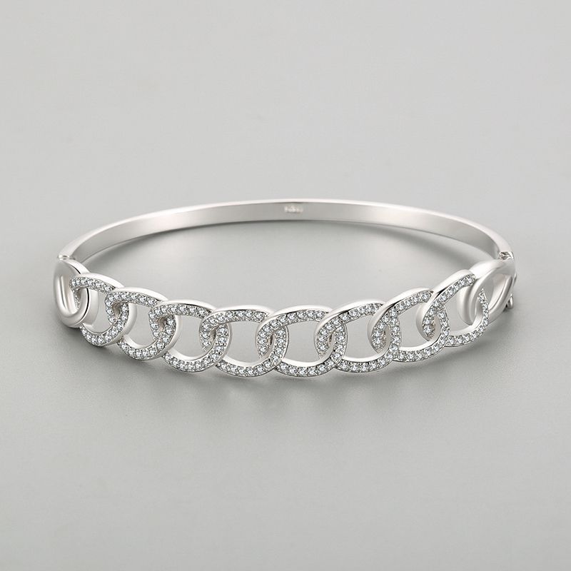 S925 Silver Necklace Bar Bracelet Image 5
