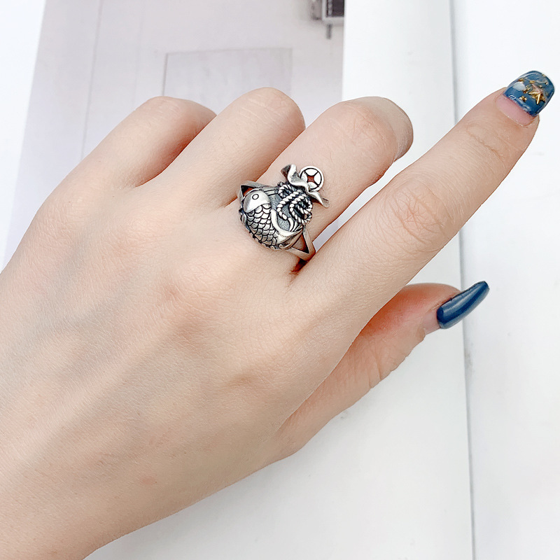Simple Fashion Personality Ring Image 4