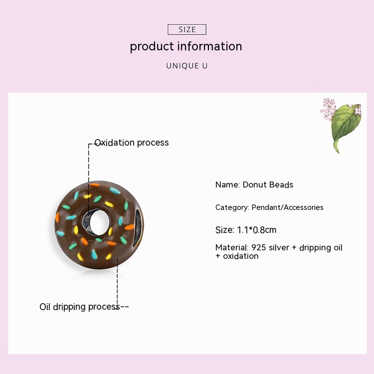 Oil Dripping Food Donut Bead 2