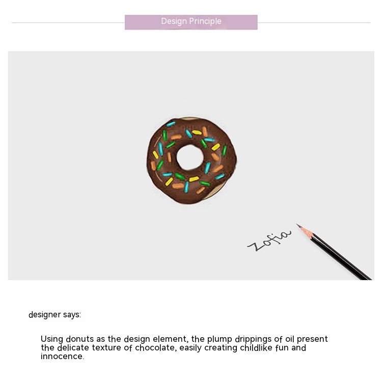 Oil Dripping Food Donut Bead 5