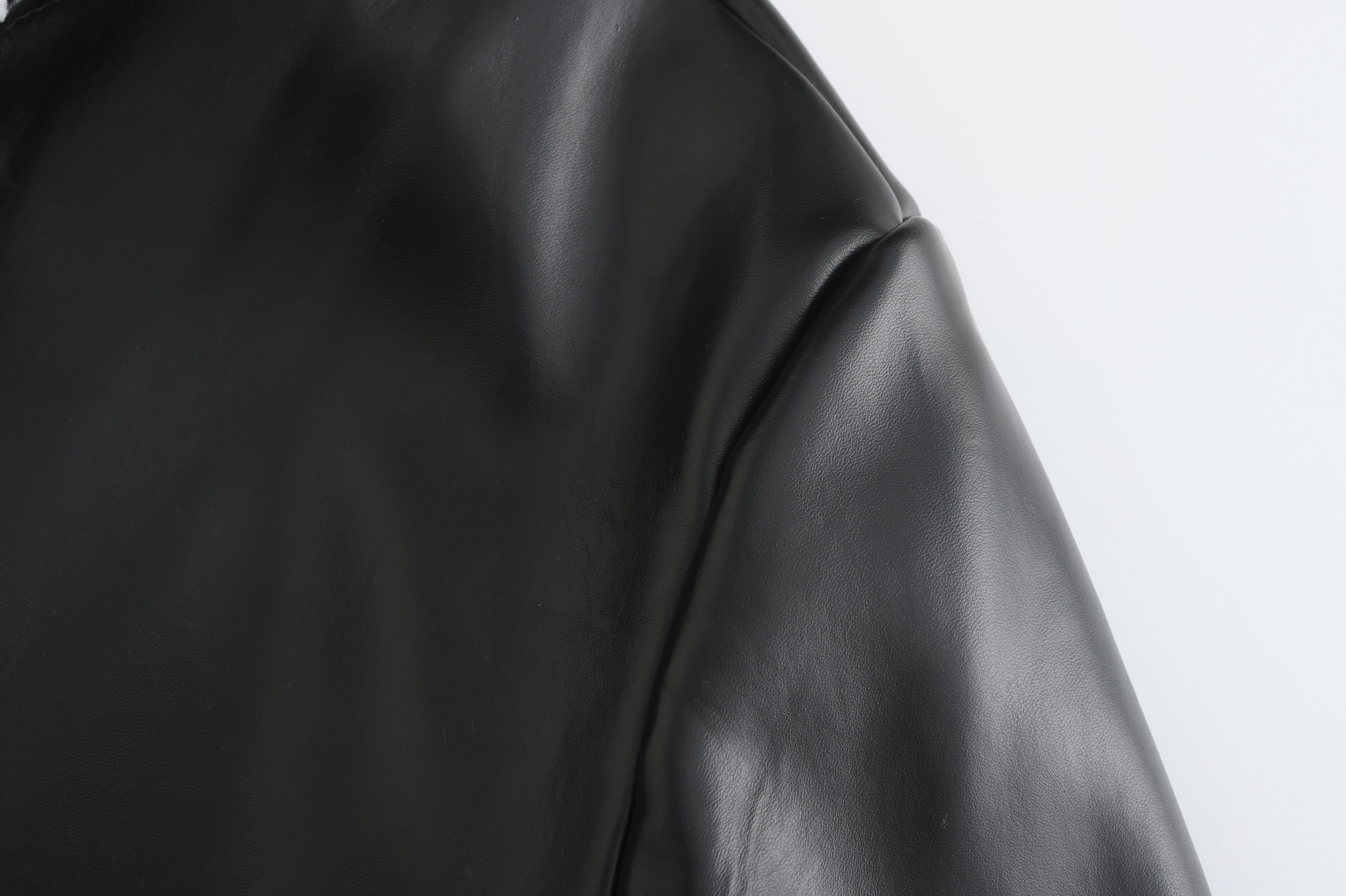 Casual Leather Thickened Trench Coat 6