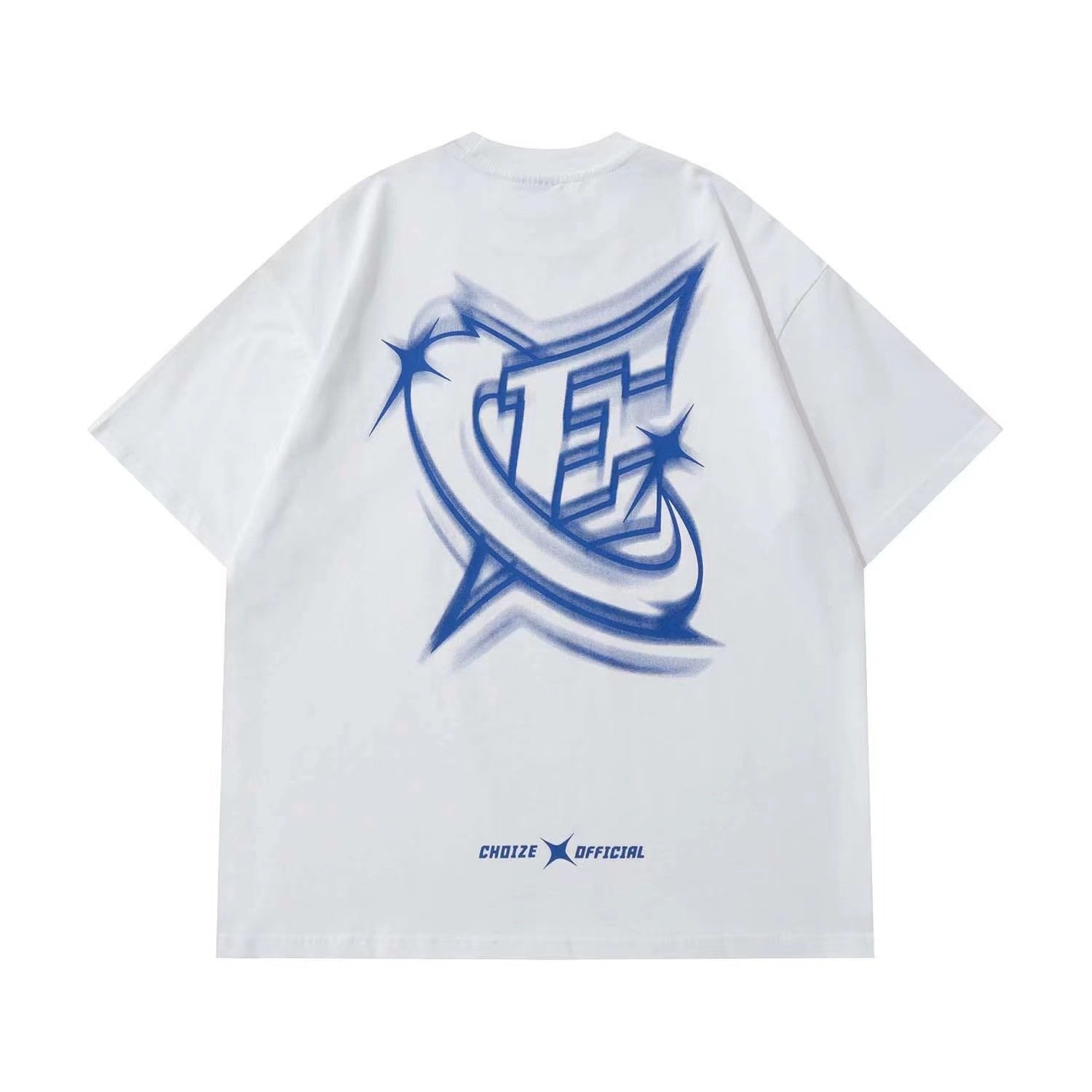 Phantom Letter Print Short-sleeve Image 6