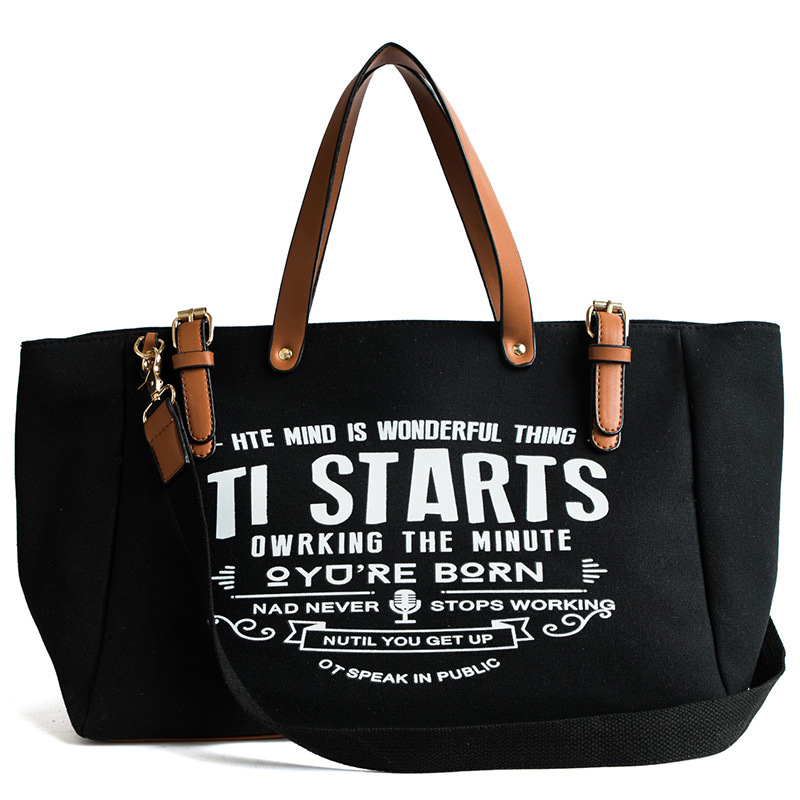 Canvas Messenger Bag Image 5