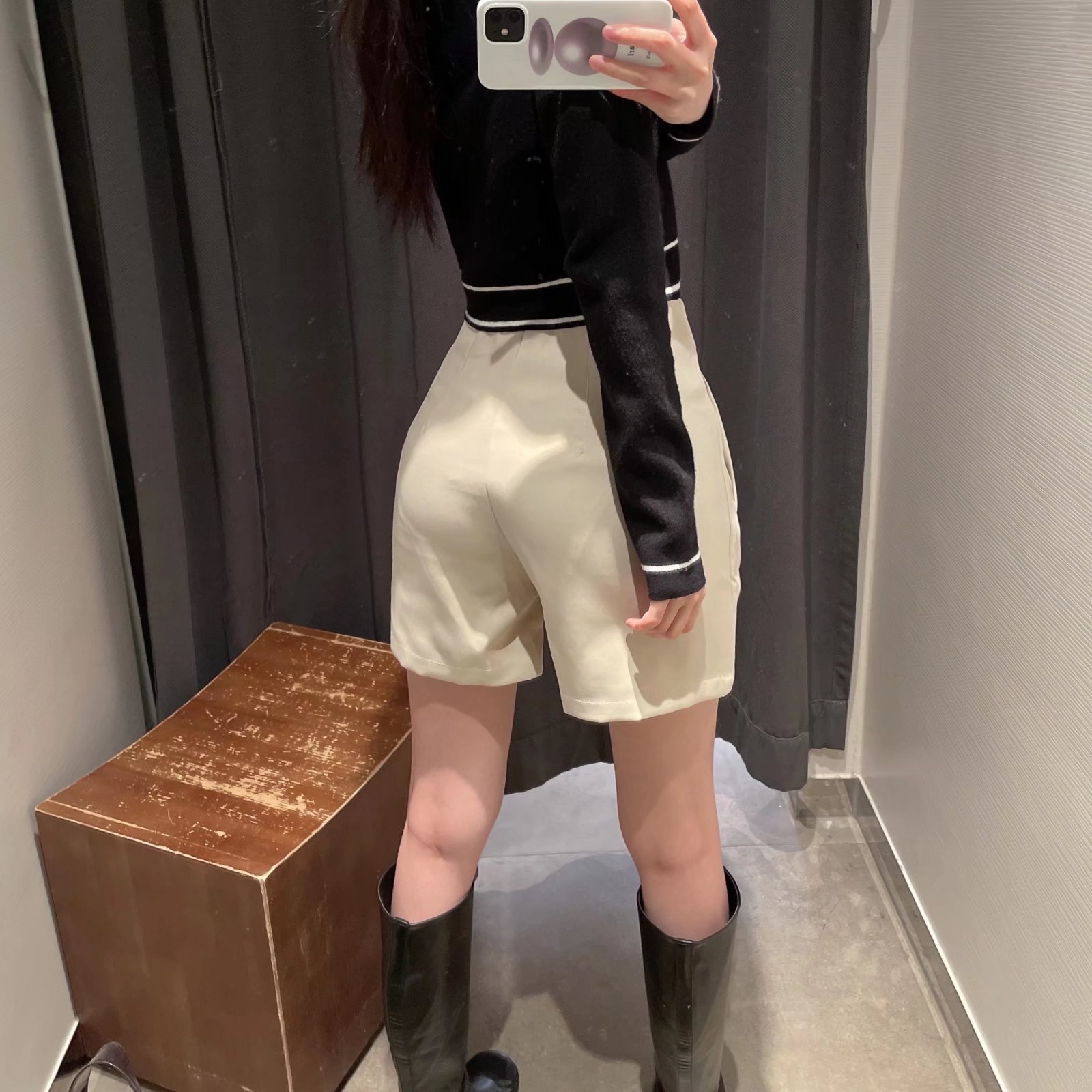 Blue Casual Shorts