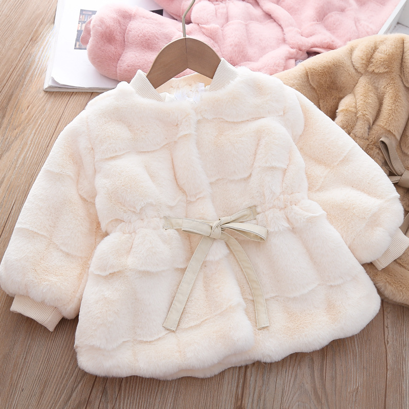 Pink Mink Fluffy Coat