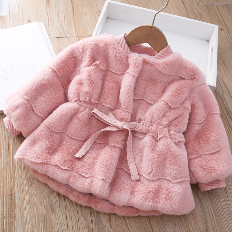 Little Girl in Mink Coat