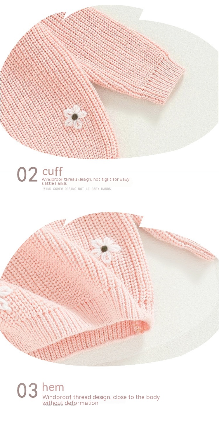 Autumn and Winter Handmade Embroidery Sweater 5