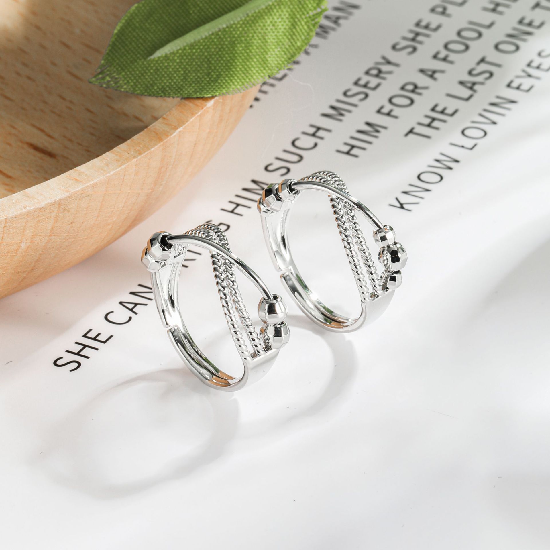 Stylish Copper Bead Design