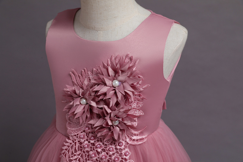 Children's Full Dress Flat Tail Long Tail Princess Skirt