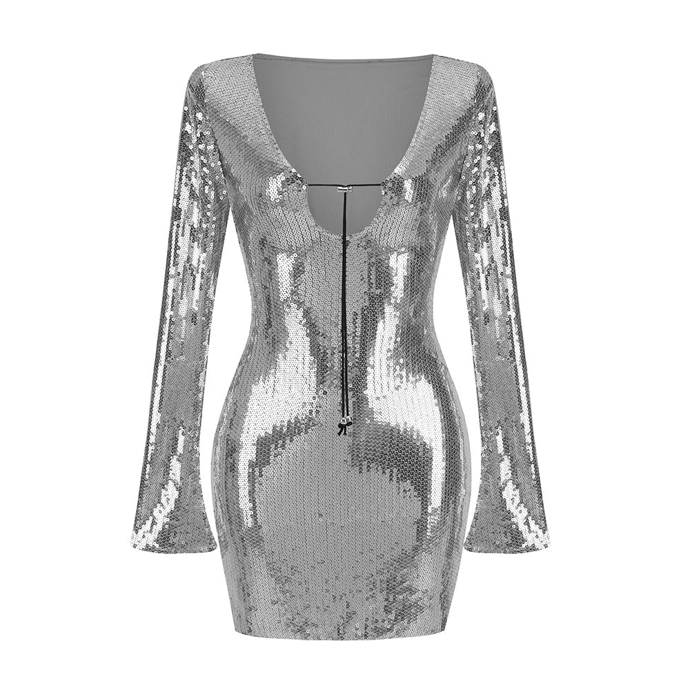 Stylish Sequins Skirt