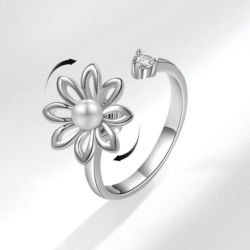 Rotating Flower Ring 3