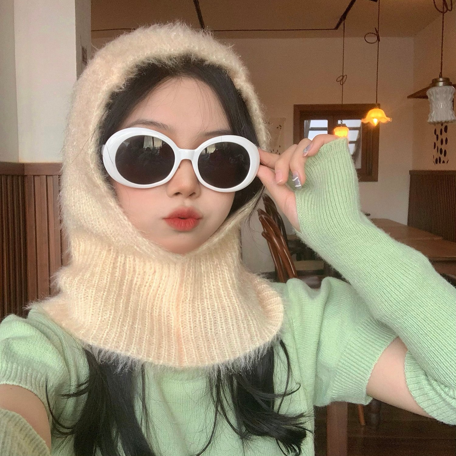 Korean Versatile Wrap-around Knit Hat 4