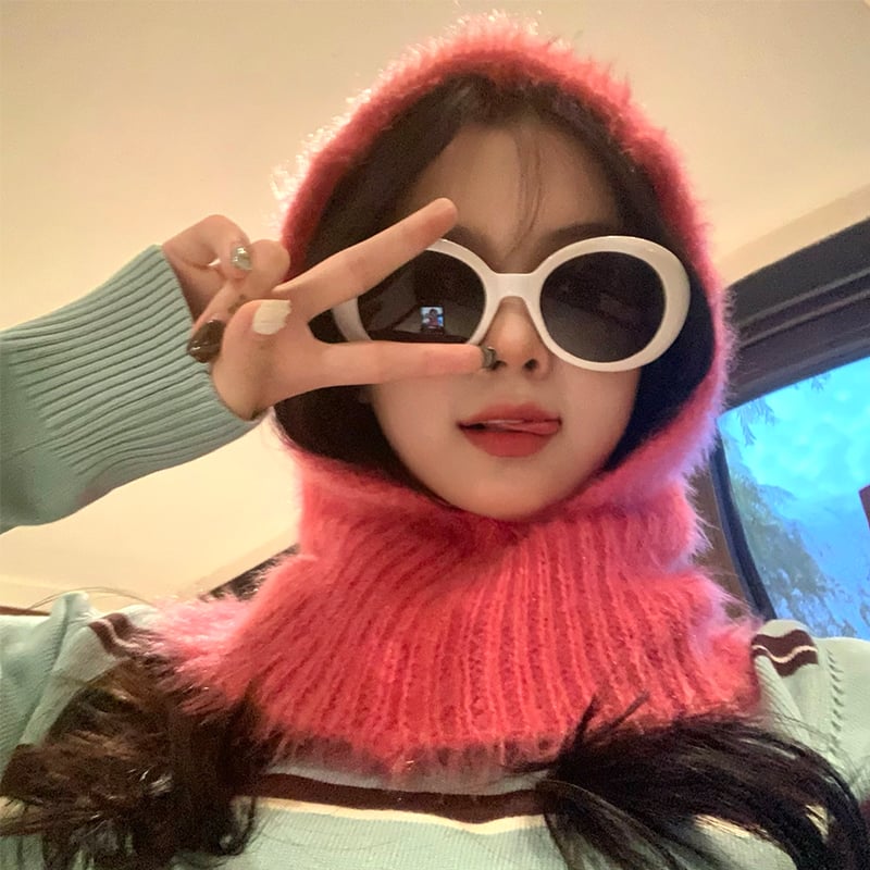 Korean Versatile Wrap-around Knit Hat 1