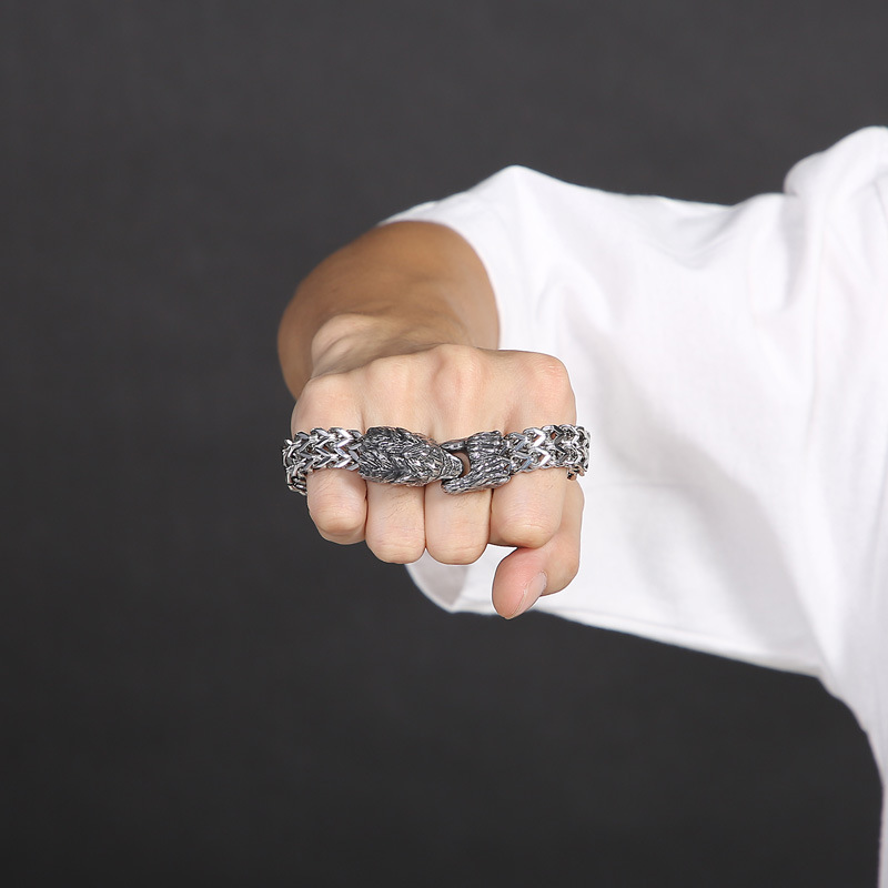 Wolf Head Bracelet 11