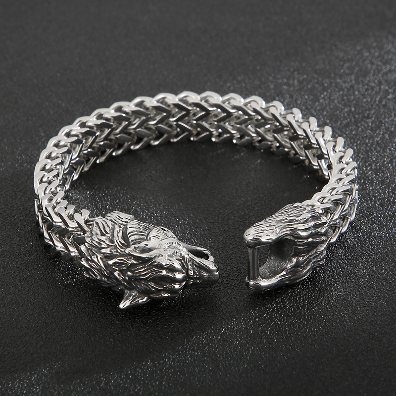 Wolf Head Bracelet 13