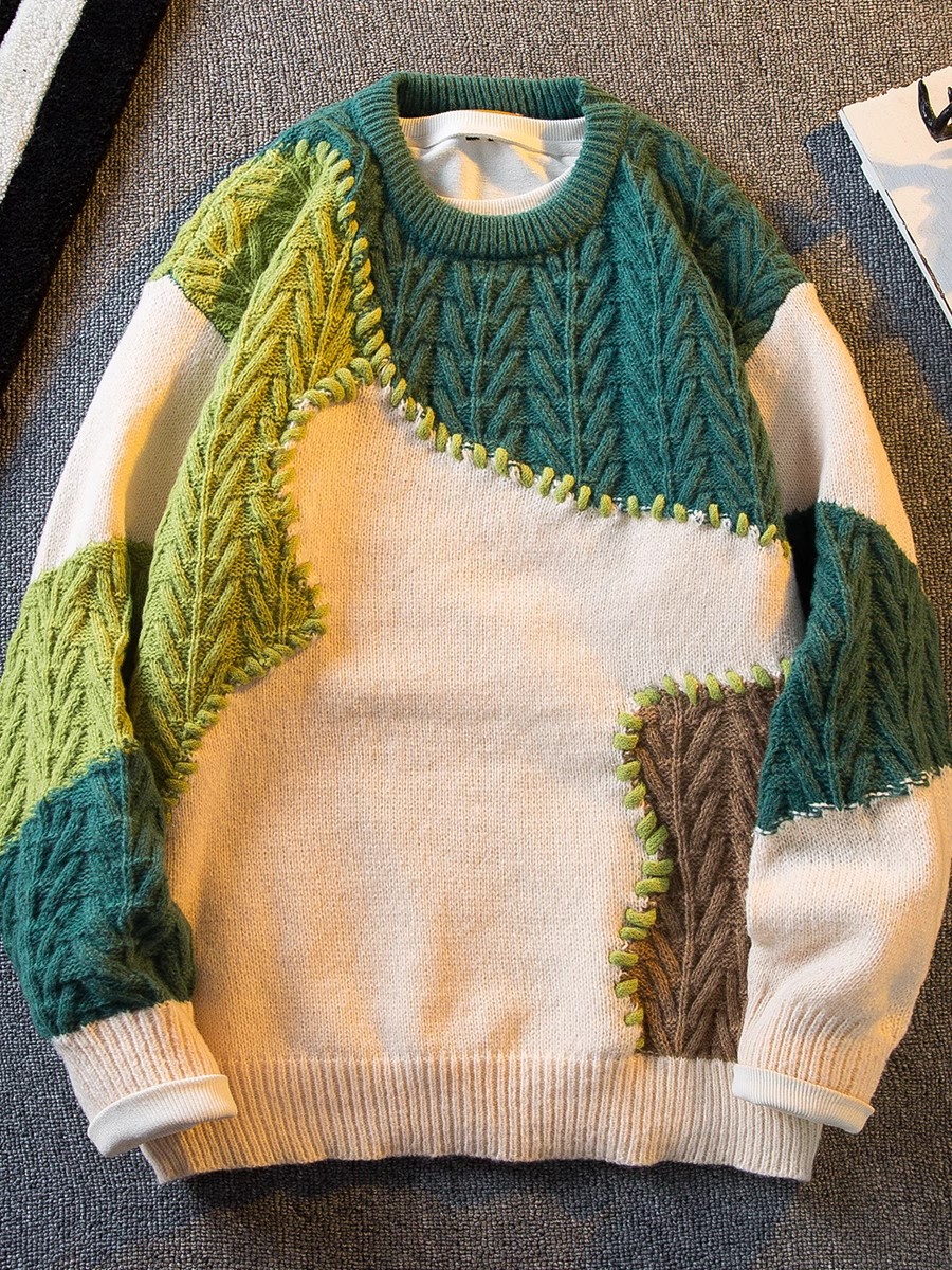 Knitted Sweater Image 3