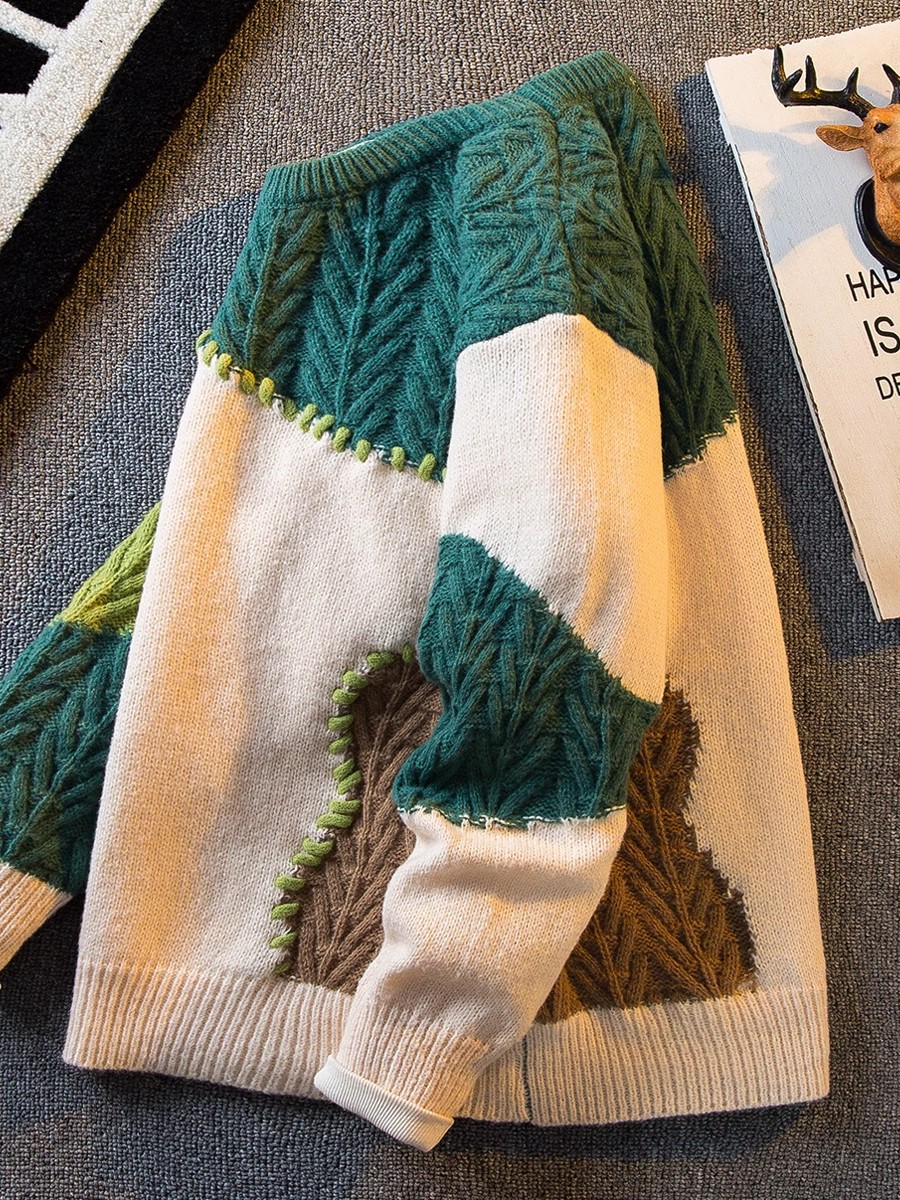 Knitted Sweater Image 5