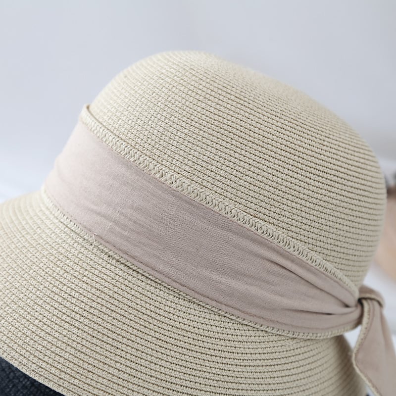 Simple Ribbon Bow Bucket Hat - Image 13