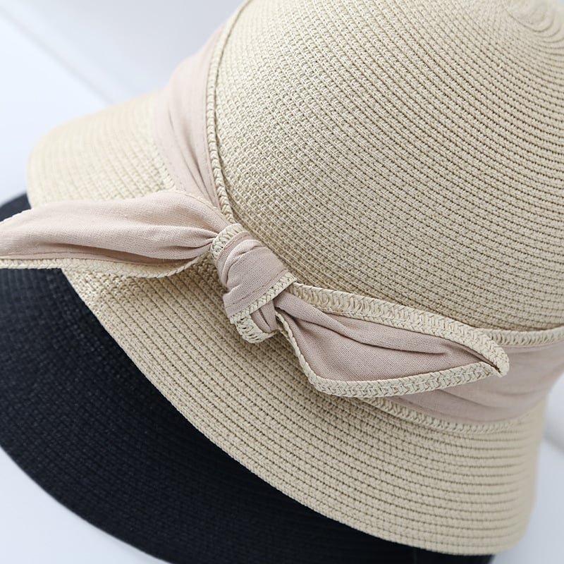 Simple Ribbon Bow Bucket Hat - Image 14