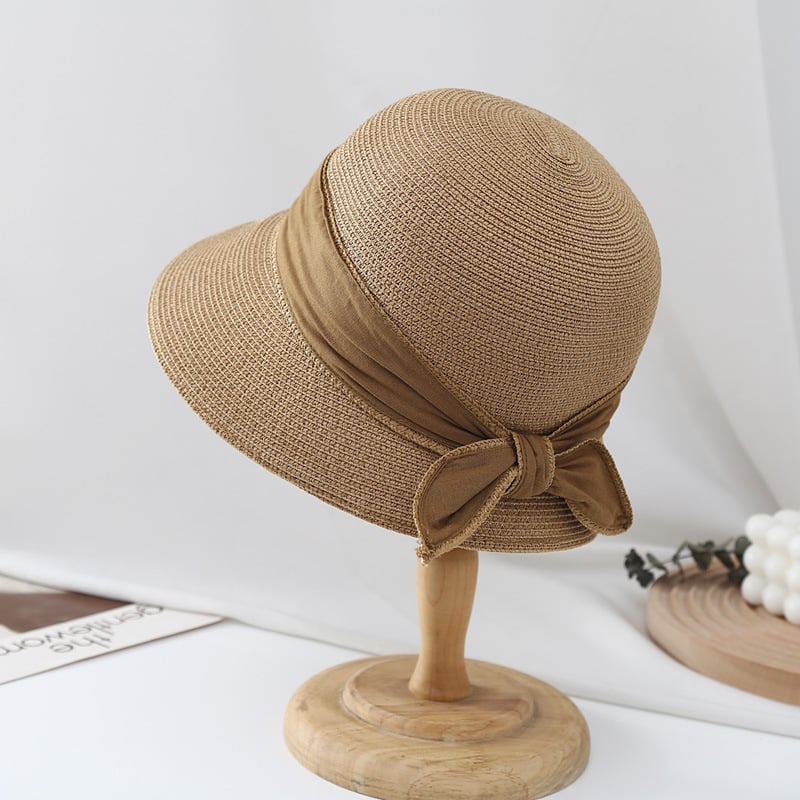 Simple Ribbon Bow Bucket Hat - Image 8