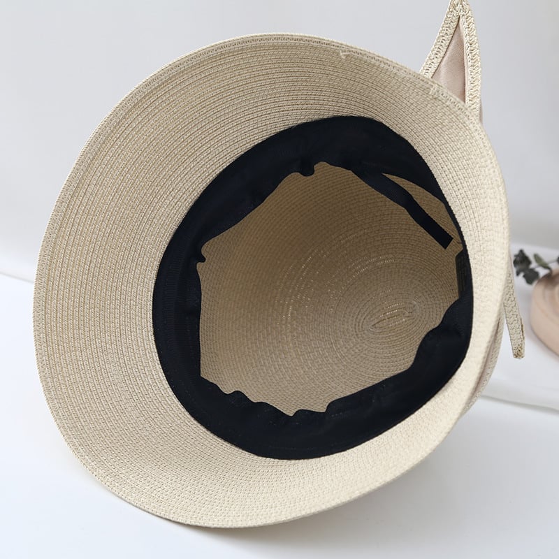 Simple Ribbon Bow Bucket Hat - Image 12