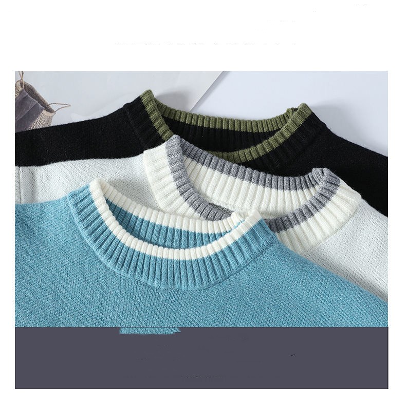 Men's Thickened Thermal Knitting Sweater Image 3