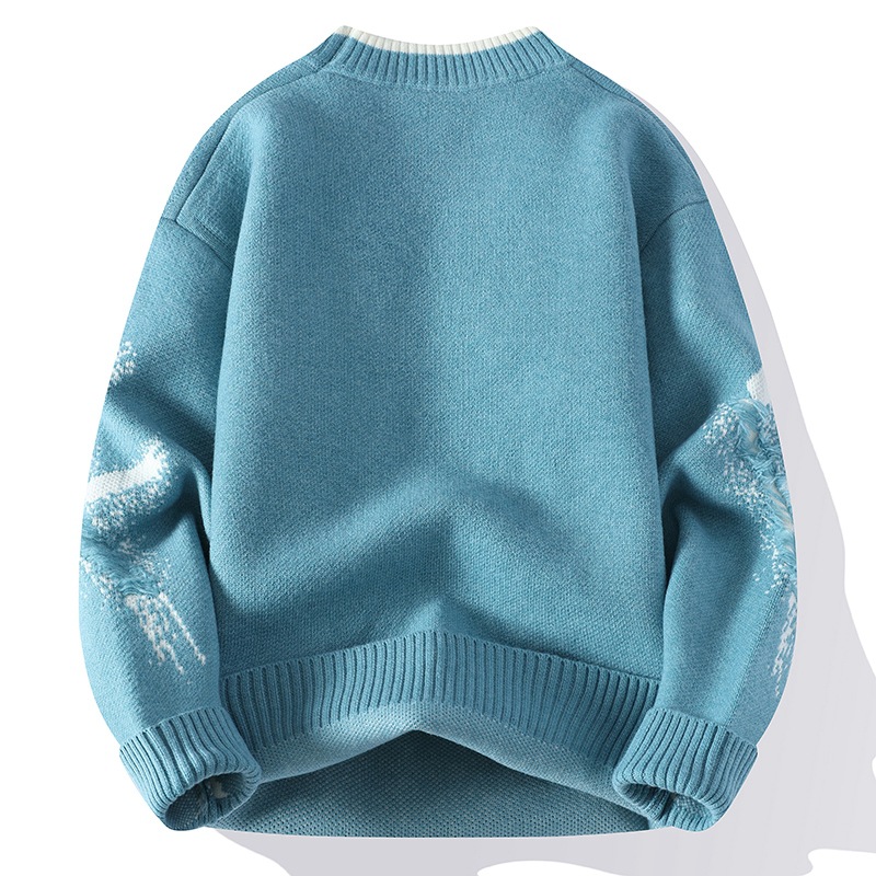 Men's Thickened Thermal Knitting Sweater Image 8