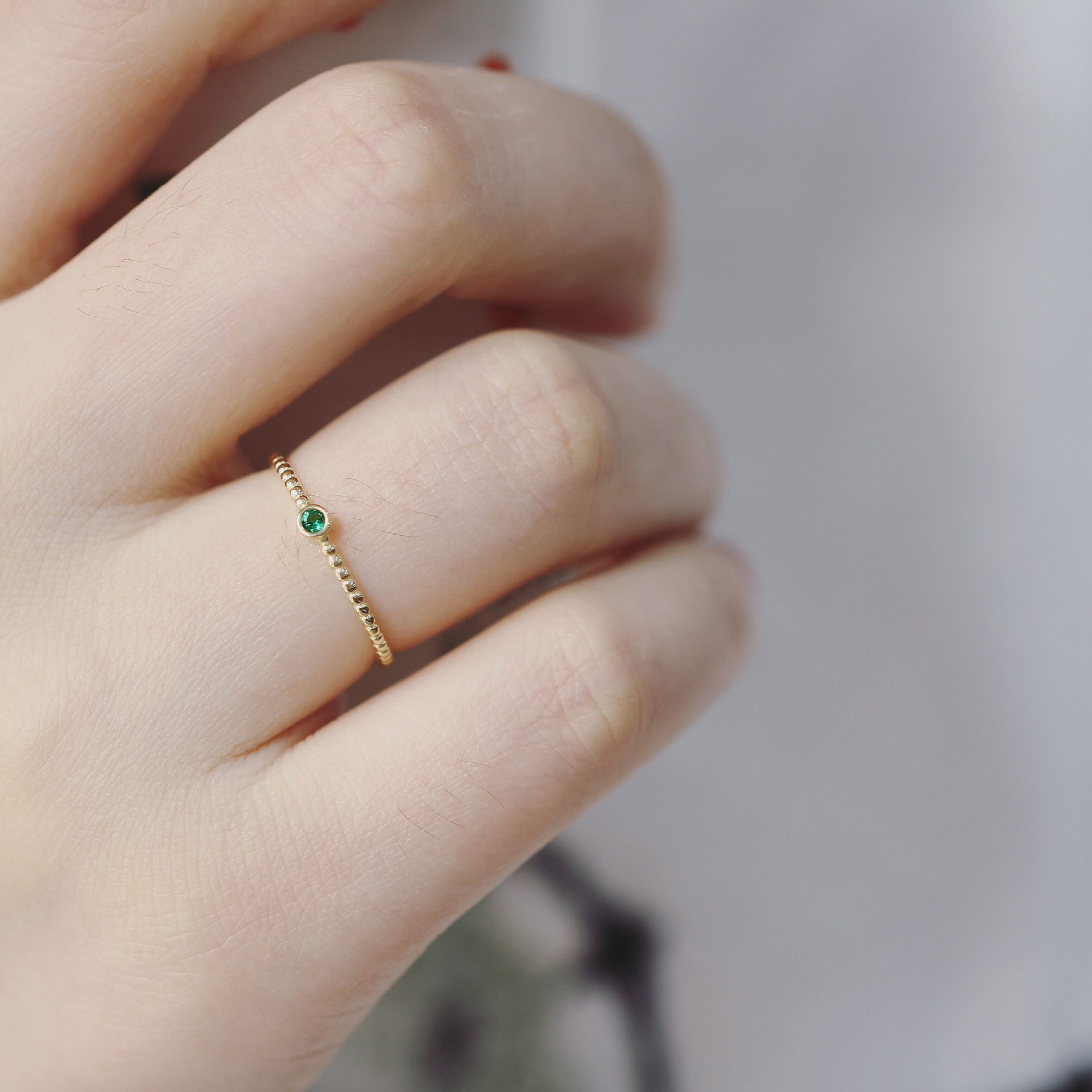 S925 Sterling Silver Plated 14K Gold Ring Image 5