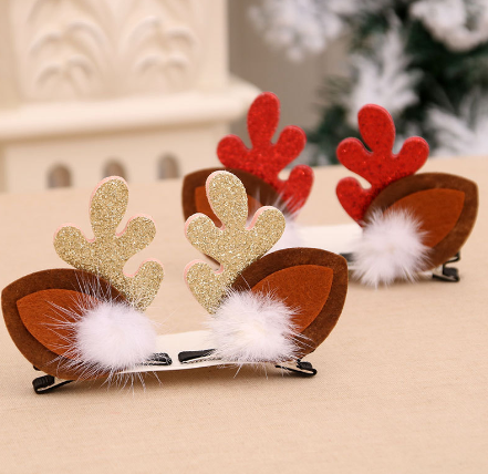Red Antlers Hairpin
