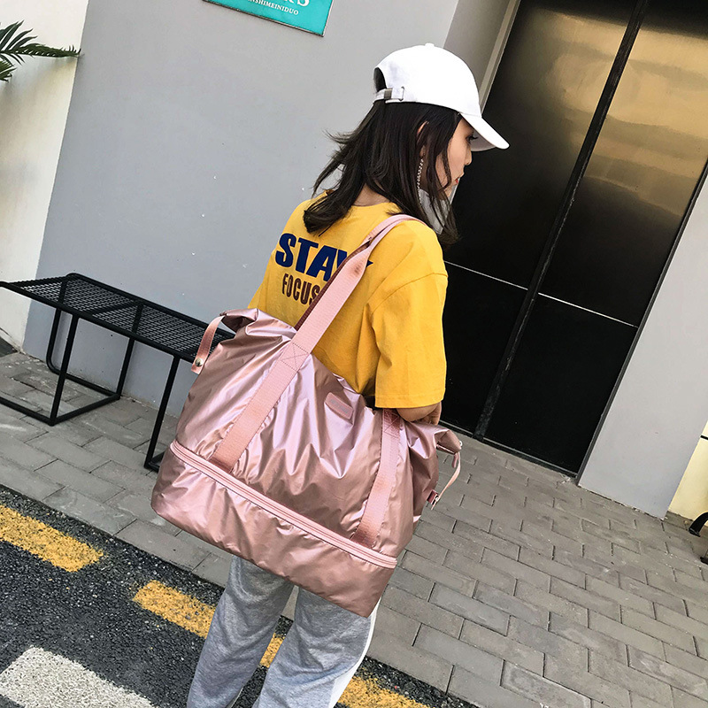 Fitness Bag Zipper Opening