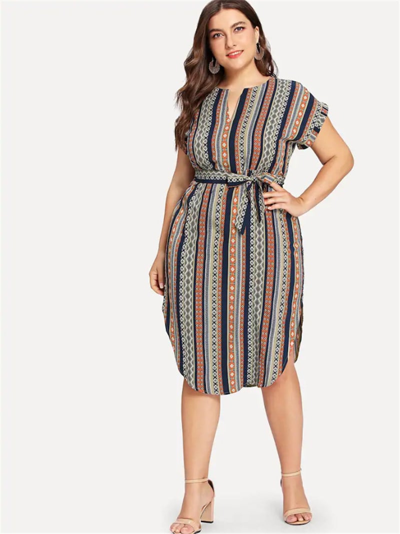 Women Dress Big Size - Side View