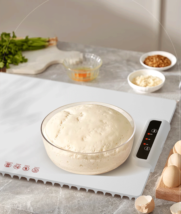 Compact foldable warming plate