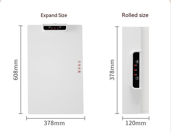 Foldable warming plate for entertaining