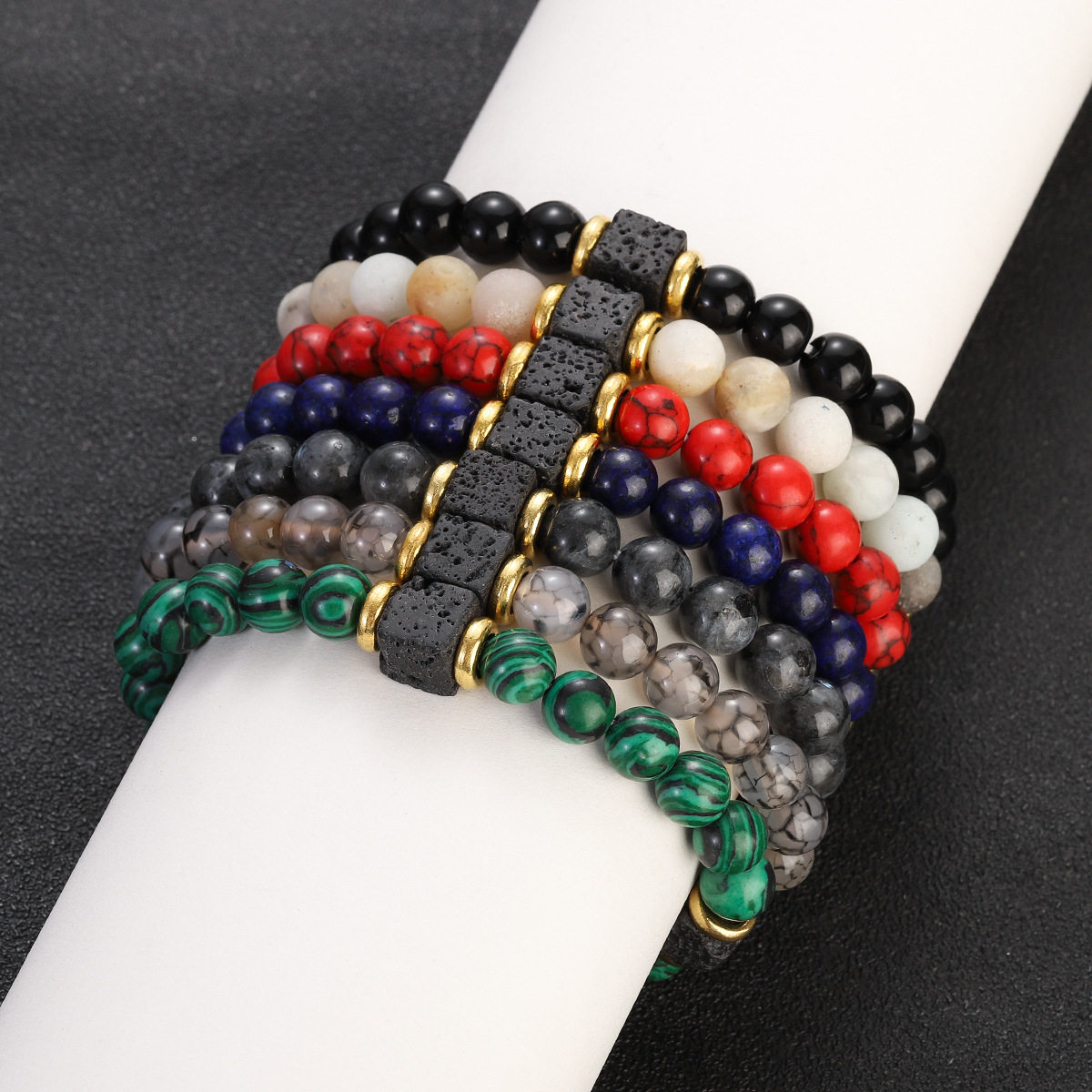 Lava Block Bracelet Image 2