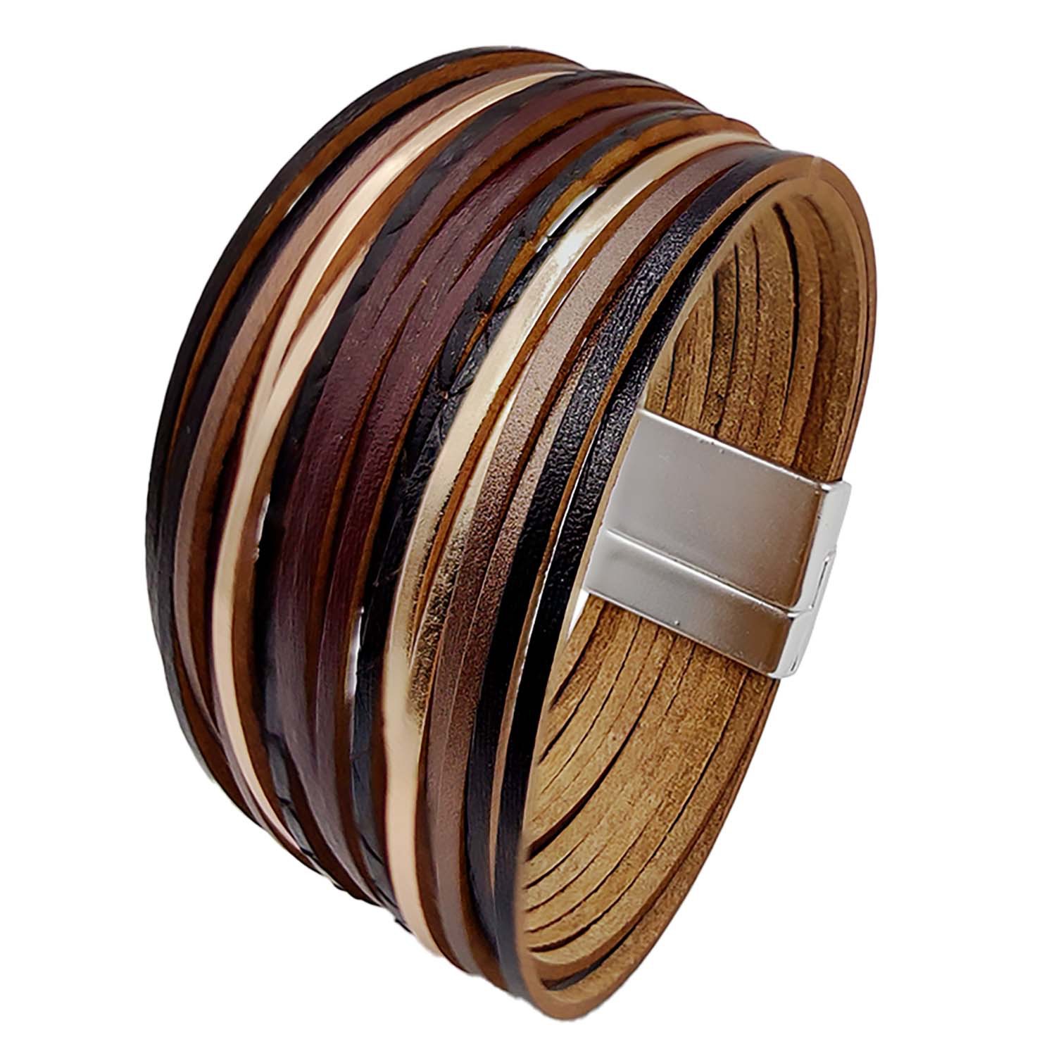 Women's New Fashion Leather Bracelet Image 4