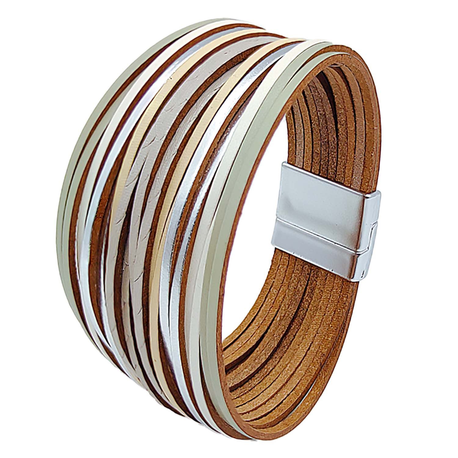 Women's New Fashion Leather Bracelet Image 5