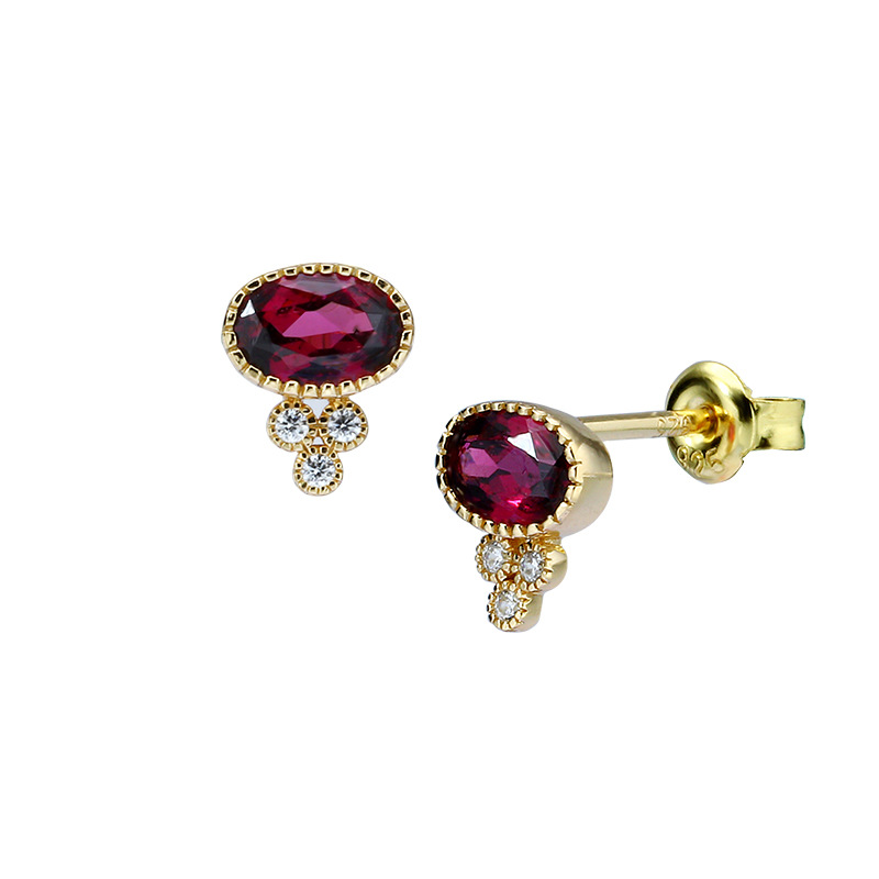 Vintage Earrings Close-Up